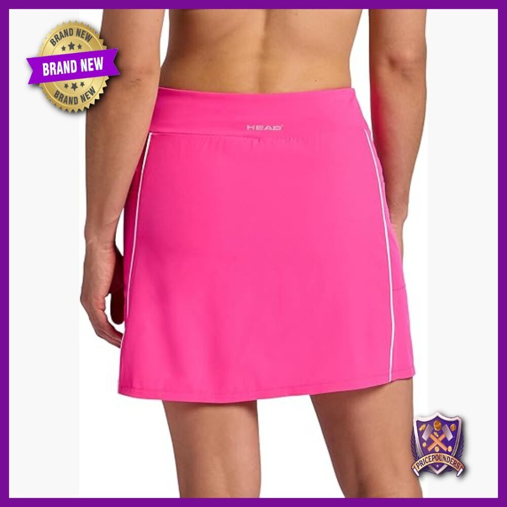 Women's Golf Skort with Built-in Shorts, Pockets, Moisture-Wicking Fabric